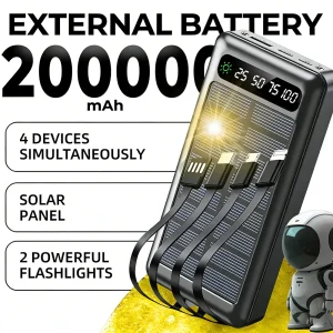 Solar Power Bank Ultra Capacity