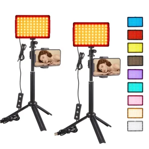 2-Pack Studio LED Video Lights