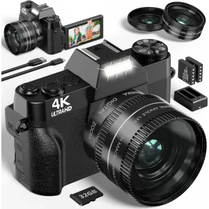 Digital Camera for Photography and Vlogging