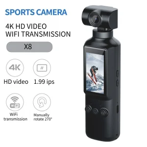 Vlogging Camera Rotatable Large Screen