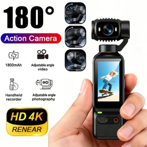Vlogging Camera 180 Degree Rotatable